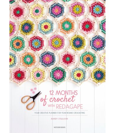 12 months of crochet with RedAgape horgolás könyv