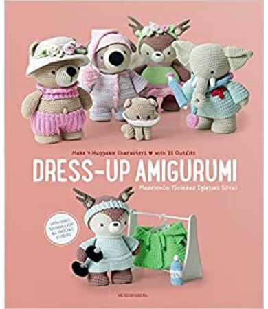 Dress-Up Amigurumi figura öltöztető horgolás könyv