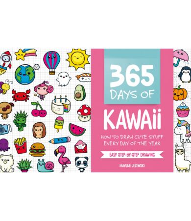 365 Days Of Kawaii rajzolós könyv