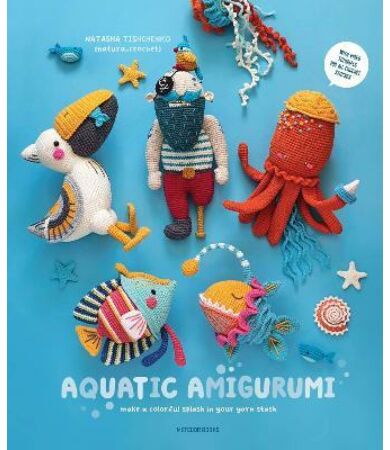 Aquatic Amigurumi horgolás mintakönyv