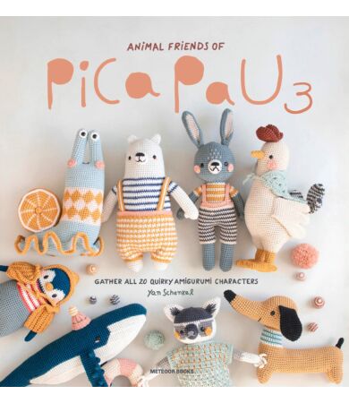 Animal Friends of Pica Pau 3 horgolás könyv