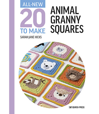All-New Twenty to Make: Animal Granny Squares nagyi négyzetek horgolás könyv
