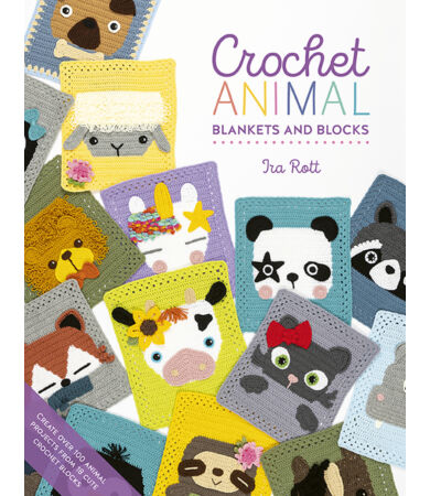 Crochet Animal Blankets horgolás könyv