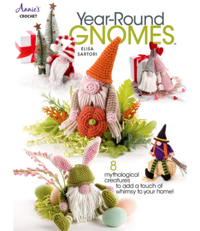 Year-Round Gnomes manófigura horgolás könyv