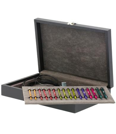 Lana Grossa Rainbow Deluxe cserélhető tűvéges kötőtűszett