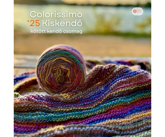 Colorissimo Kiskendő fonalcsomag mintával