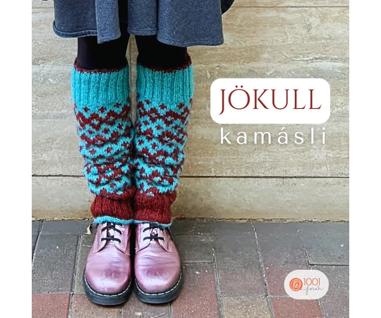 JÖKULL lábszármelegítő fonalcsomag mintával