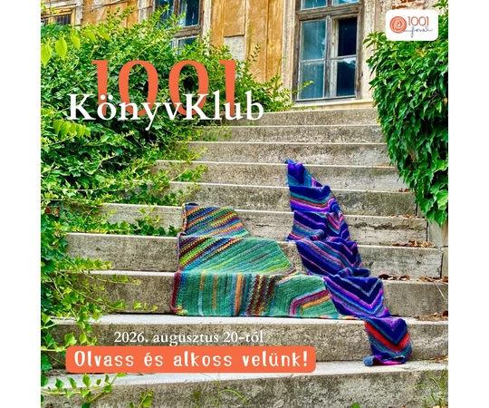 1001fonal könyvklub könyves fonalcsomag