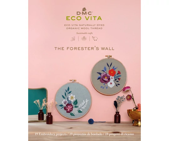 DMC Eco Vita mintakönyv: The Forester's Wall hímzés brossura 