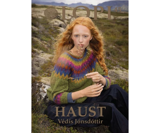 Istex Lopi Book #45 - Őszi kötött izlandi minták könyve