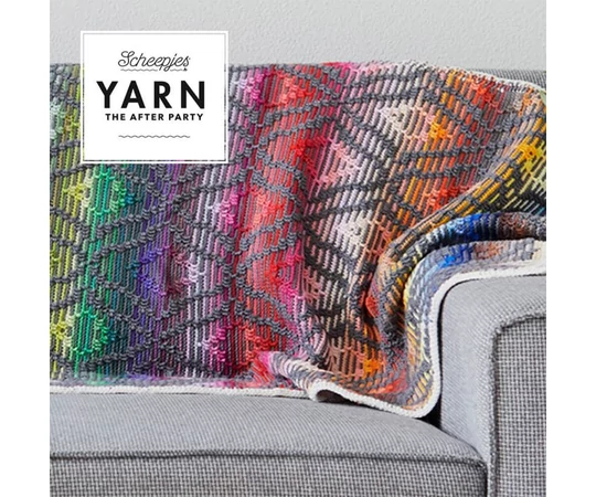 Yarn - The After Party No. 47 -  47 Diamond Sofa Runner takaró horgolásminta