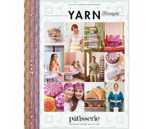 scheepjes yarn magazin 17. szám Patisserie