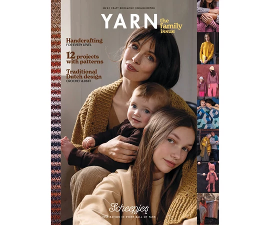 scheepjes yarn magazin 18. szám The Family Issue