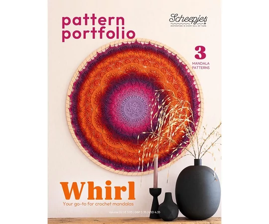 Scheepjes Pattern Portfolio - Whirl mandala magazin