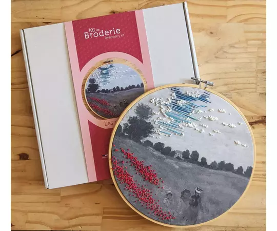 The Comptoir hímző készlet - Monet's poppies
