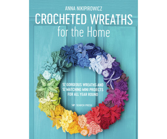 Crocheted Wreaths for the Home horgolás könyv