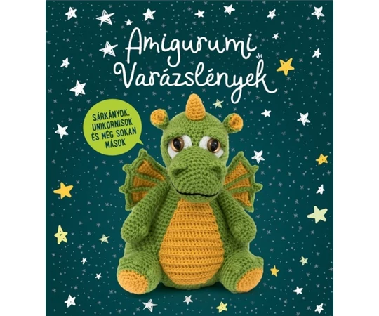 amigurumi varázslények horgolás könyv