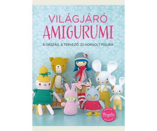Világjáró amigurumi horgolás könyv