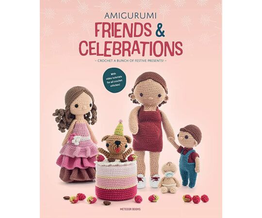 Amigurumi Friends and Celebrations horgolás könyv