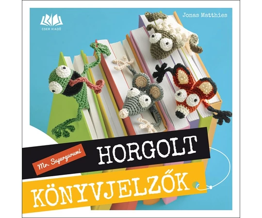 Horgolt könyvjelzők - horgolás mintakönyv