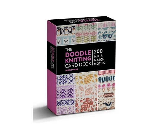The Doodle Knitting Card Deck kötés könyv