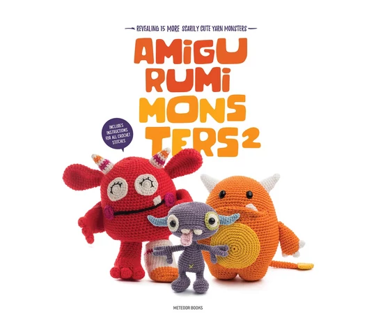 Amigurumi Monsters 2 horgolás könyv