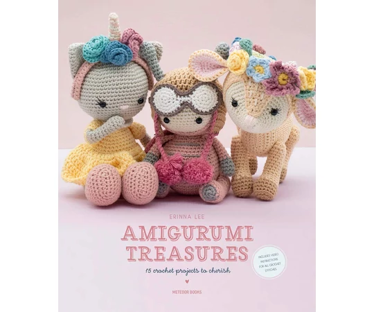 Amigurumi Treasures horgolás könyv