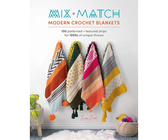 Mix and Match Modern Crochet Blankets horgolás könyv