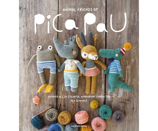 pica pau amigurumi könyv
