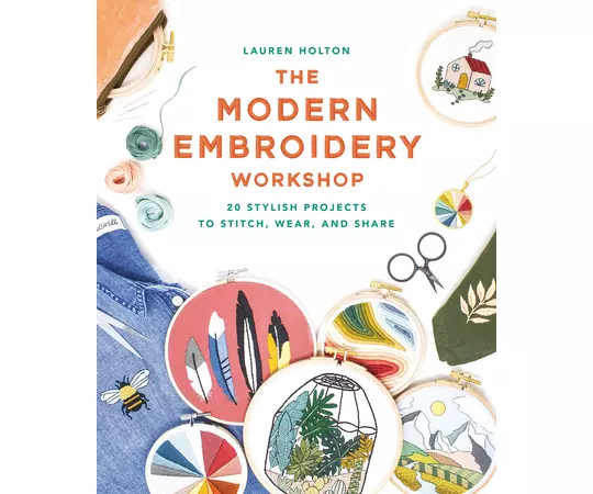 The Modern Embroidery Workshop hímzés könyv 