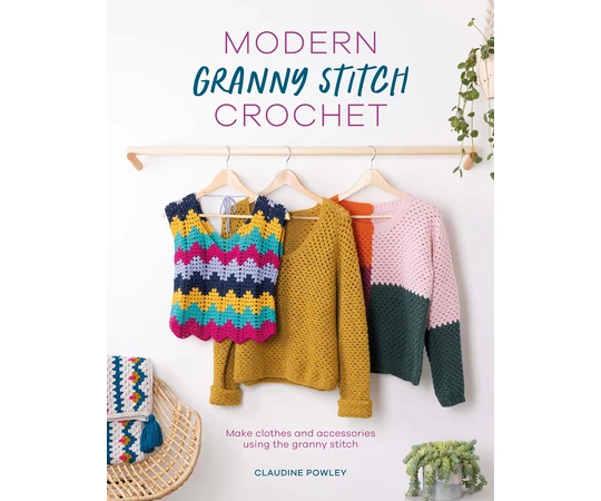 Modern Granny Stitch Crochet horgolás könyv