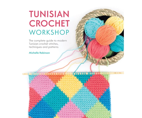 Tunisian Crochet Workshop tuniszi horgolás könyv