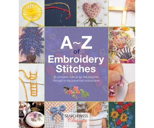 A-Z of Embroidery Stitches hímzés könyv 