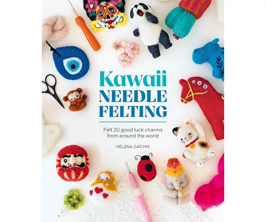 Kawaii Needle Felting	tűnemezelés könyv