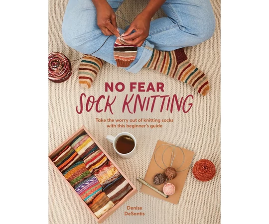 No fear sock knitting zoknikötés könyv