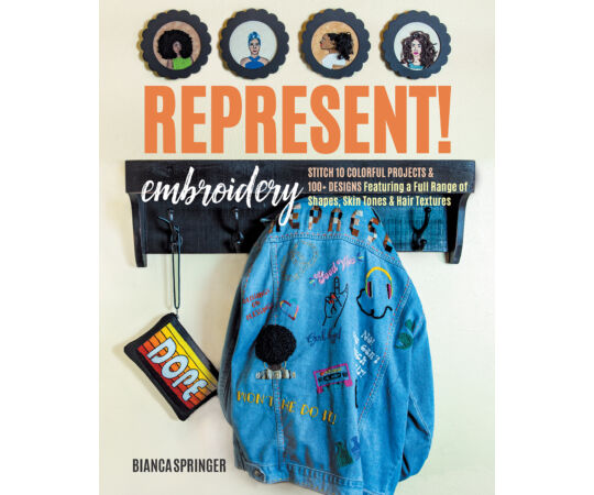 Represent! Embroidery hímzés könyv 