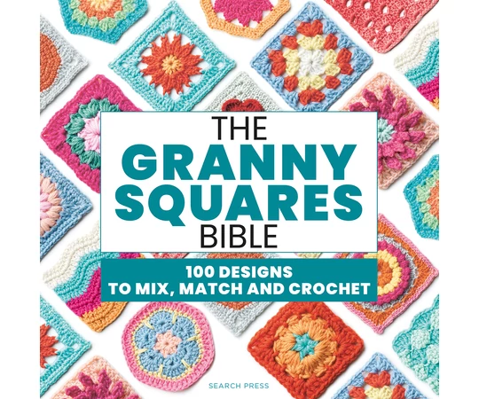 The Granny Squares Bible nagyinégyzet horgolás könyv