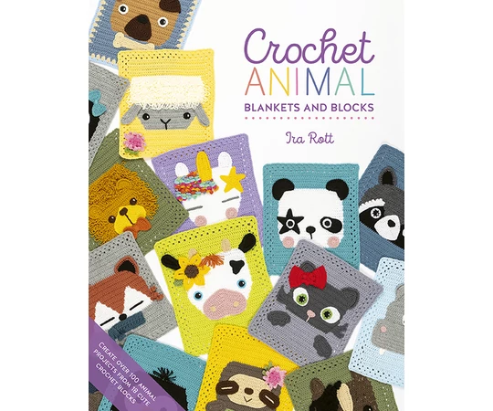 Crochet Animal Blankets horgolás könyv