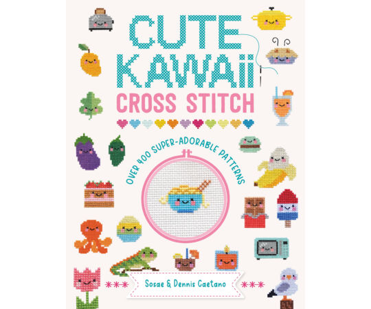 Cute Kawaii Cross Stitch keresztszemes hímzés könyv 