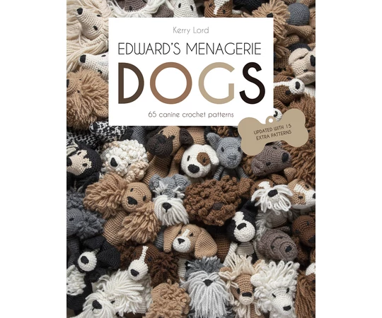 Edward's Menagerie: DOGS ami gurumi könyv