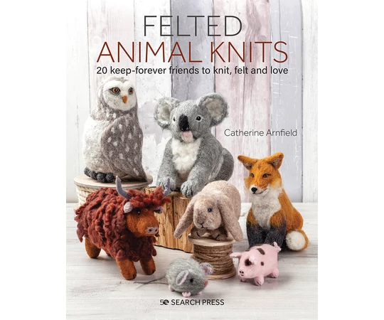 Felted Animal Knits kötés könyv