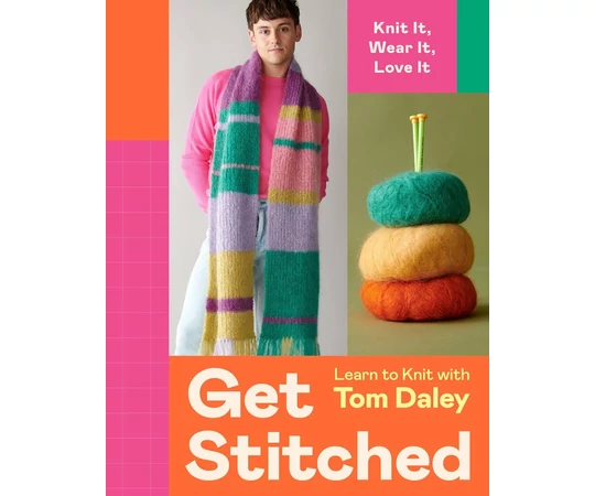 Get Stiched with Tom Daley horgolás könyv