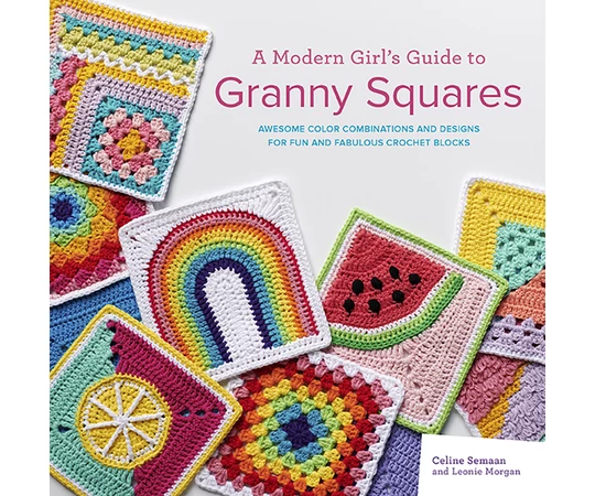 A Modern Girl's Guide to Granny Squares horgolás könyv