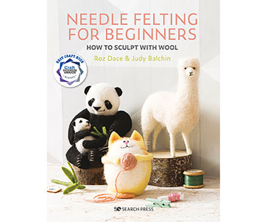 Needle Felting for Beginners kézműves könyv