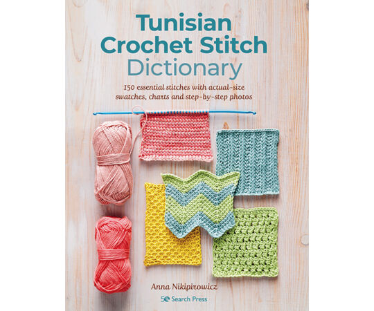 Tunisian Crochet Stitch Dictionary tuniszi horgolás könyv