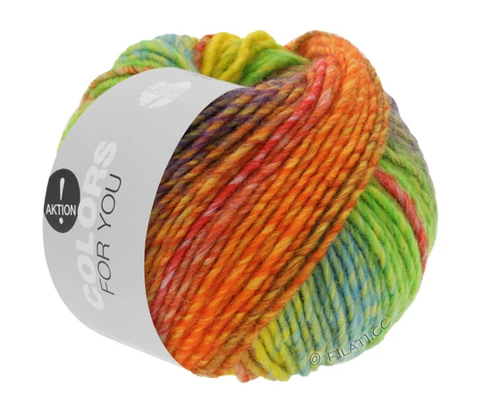 Lana Grossa Color for You színátmentes gyapjú fonal