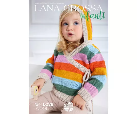 Lana Grossa Infanti Nr. 20 magazin gyerek mintákkal