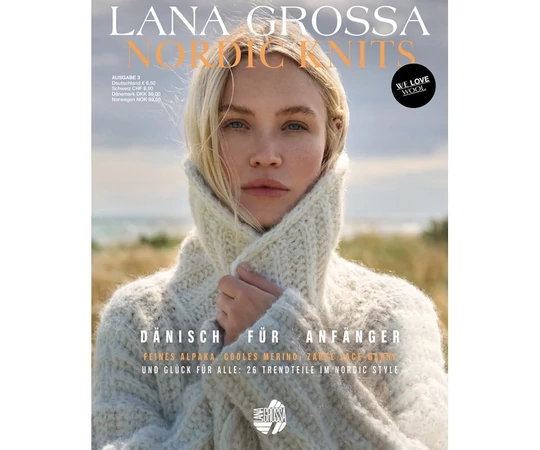 Lana Grossa Nordic Knits Nr. 3 őszi-téli magazin 2024