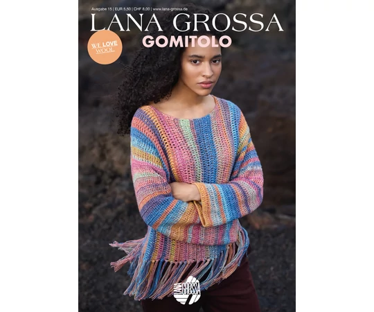 Lana Grossa Gomitolo no. 15 - tavaszi-nyári magazin (2025)
