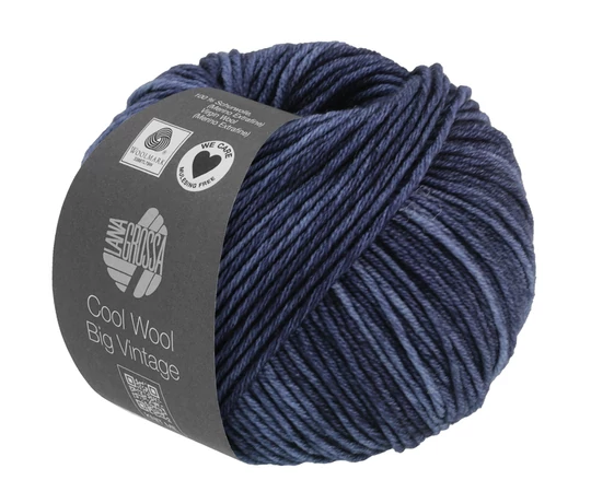 Lana Grossa Cool Wool Big Vintage vastag merinógyapjú fonal